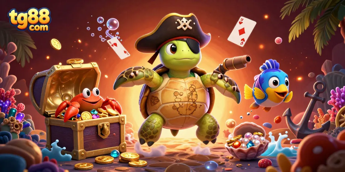 Experience the thrill of gambling at tg88 com with our vibrant, underwater-themed casino adventure.
