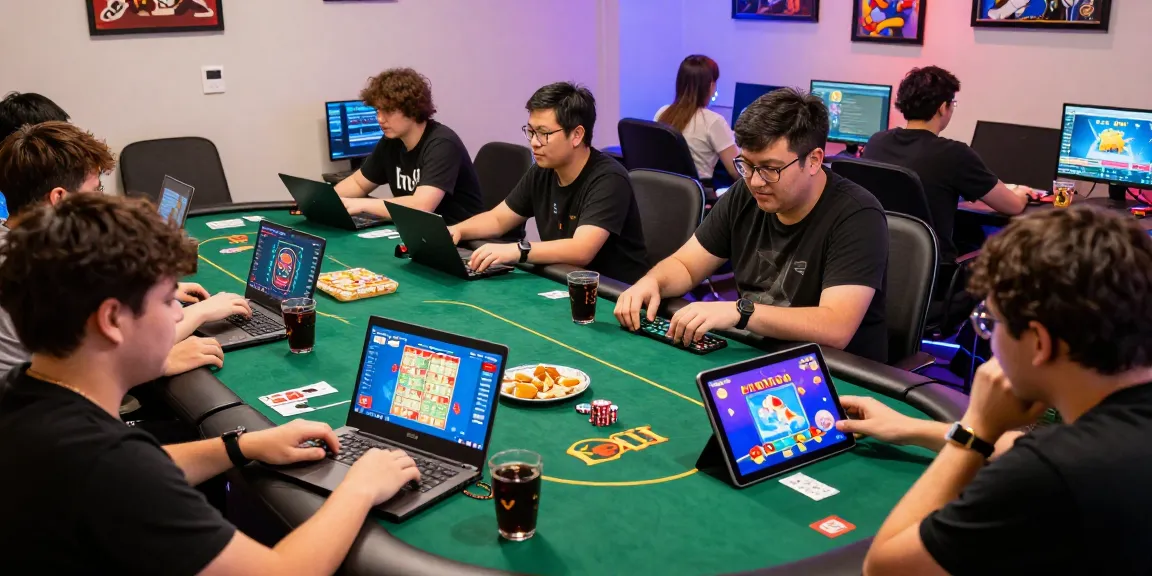 Engaged players enjoying the Rikvip online gaming experience with vibrant visuals