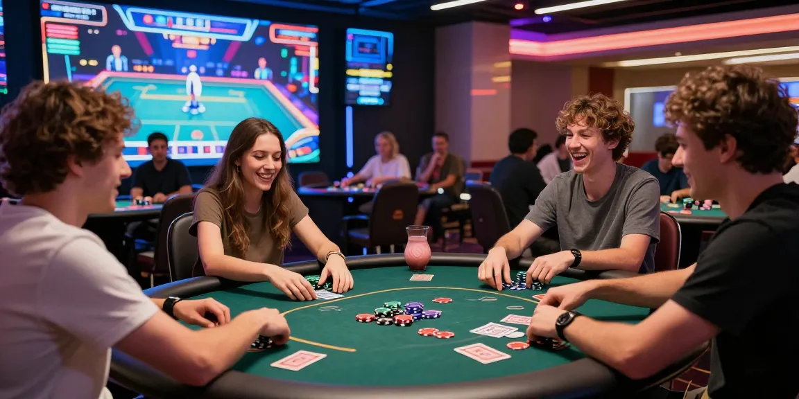 Giocatori al casinò online non AAMS, con tavoli virtuali e grafica accattivante.