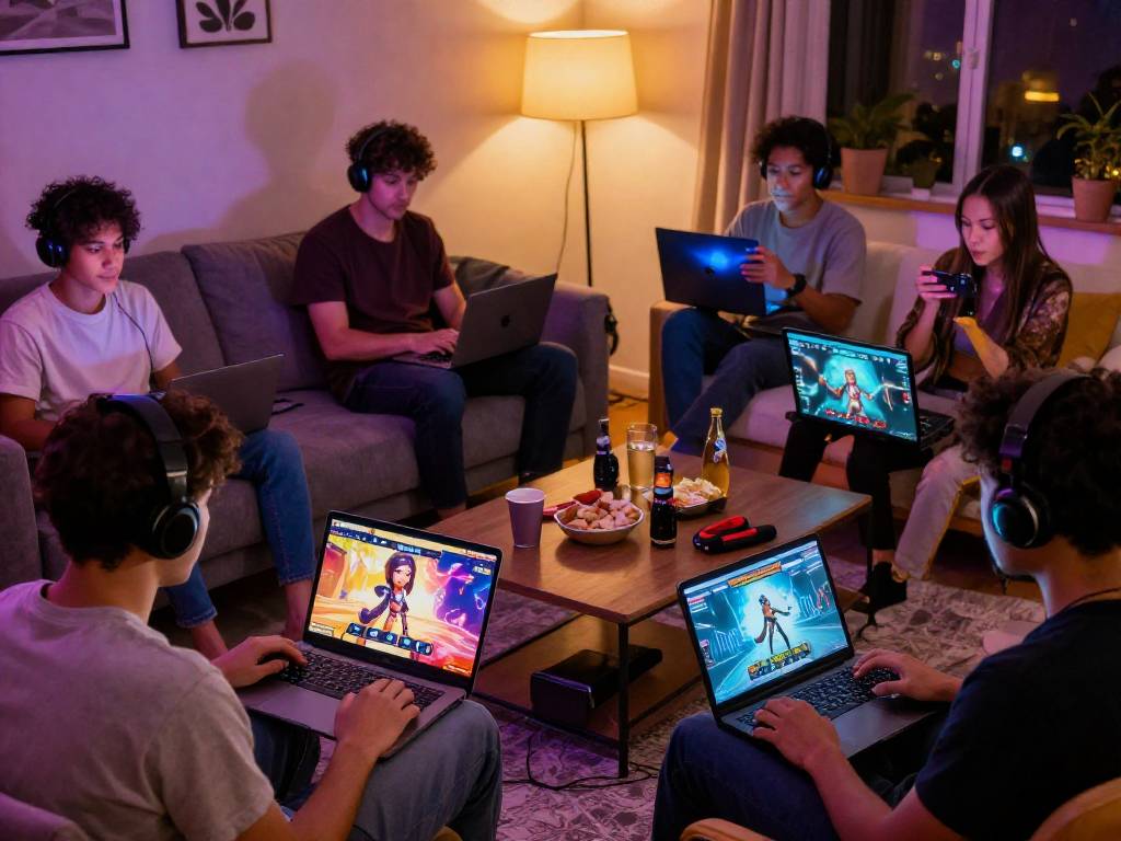 Exciting gameplay of html sex games enjoyed on multiple devices in a cozy environment.
