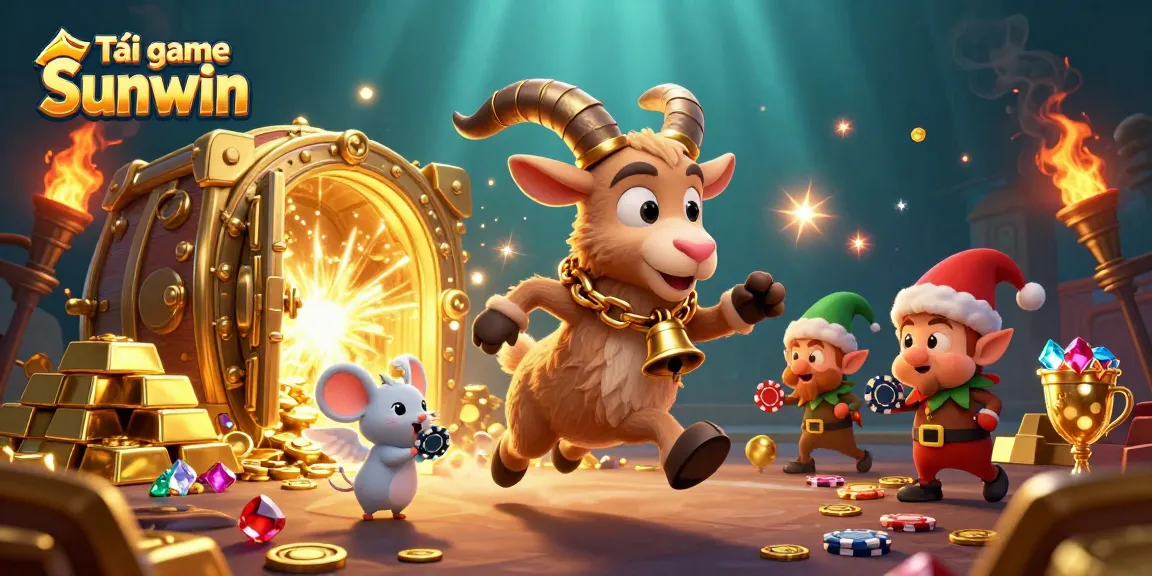 Experience the thrilling action of Tải game Sunwin within a vibrant casino scene.