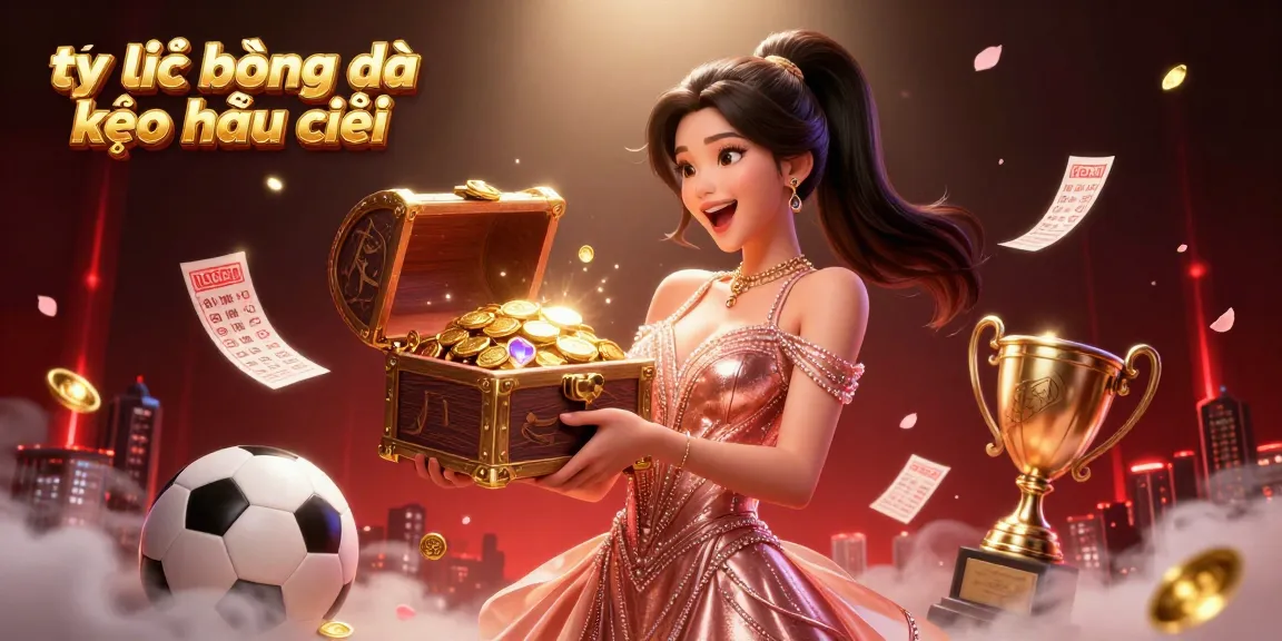 Experience the thrill of tỷ lệ bóng đá kèo nhà cái with exciting soccer betting elements and rich visual details.