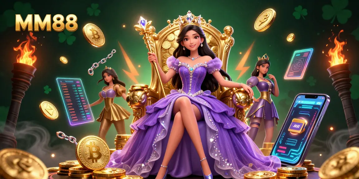 Engage in exciting gameplay at MM88 with stunning imagery of a captivating casino scenario.