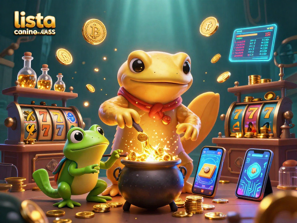 Gioca con la lista casino online non AAMS per vincere in un laboratorio magico pieno di oro e criptovalute.